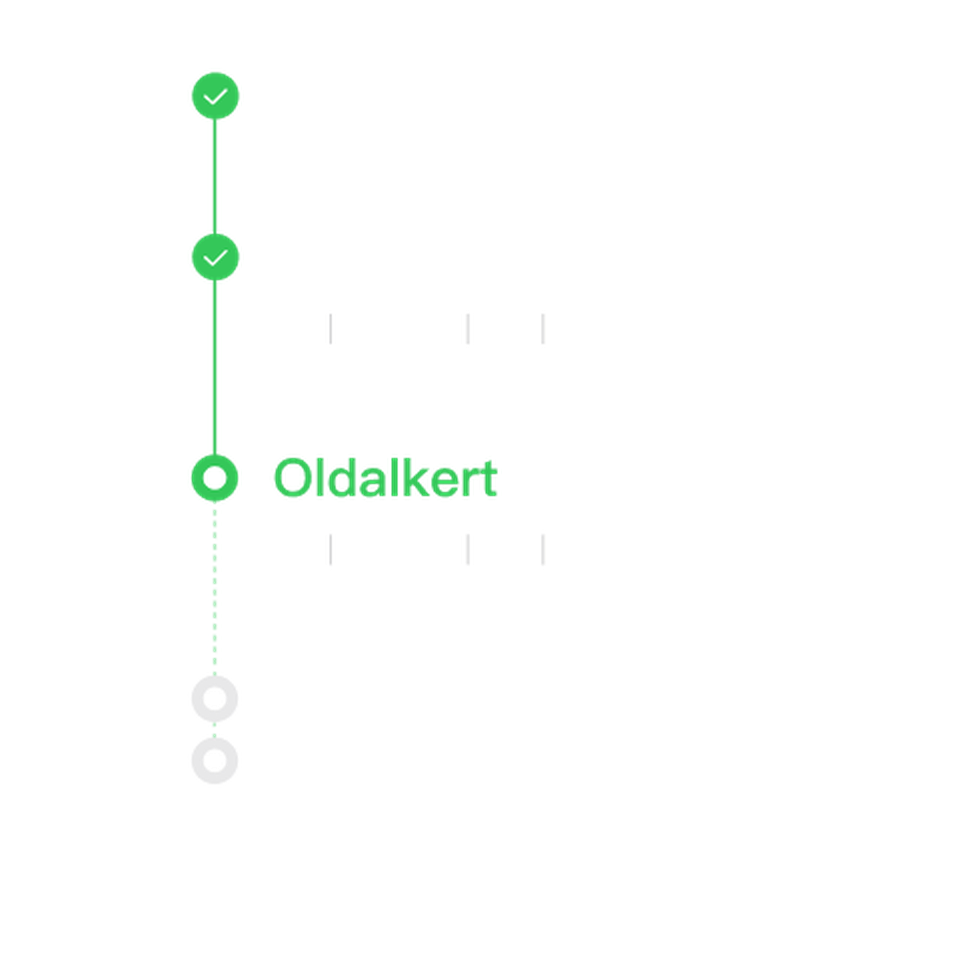 Smart lawn mowing schedule timeline and OTA update notification indicator
