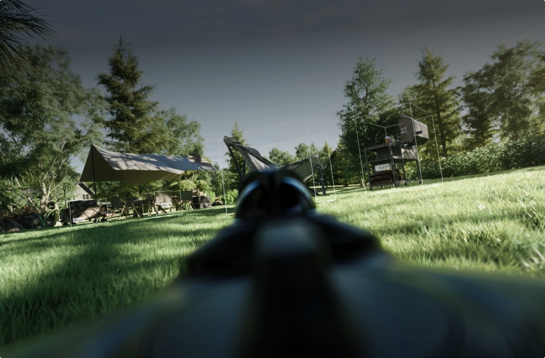 ReactiVision fusion obstacle detection identifying lawn furniture and obstacles